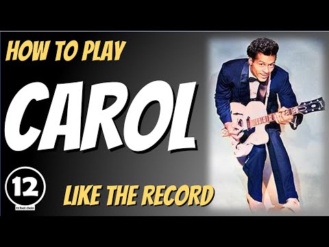 Carol - Chuck Berry | Guitar Lesson