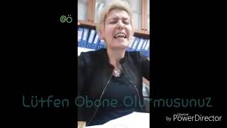 Müdür beyin yeşil kürkü .( NOTER BAŞ KATİBESİ )