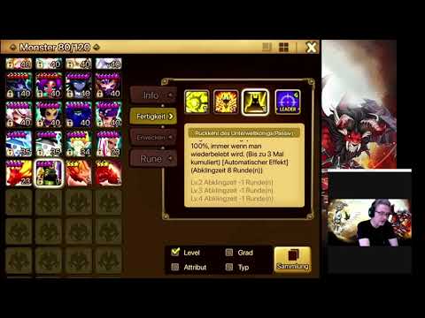 Summoners War Halle der Helden Wind Anubis Lunu + Runen + Fertigkeiten + Einsatzorte