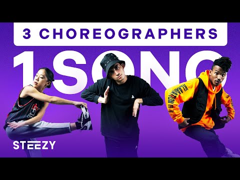 3 Dancers Choreograph To The Same Song – Ft. Jason Rodelo, Taryn Cheng, & Dom Johnson | STEEZY.CO