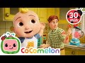 CoComelon Dance Favourites Kitchen Dance Belly Button Song Move With CoComelon Nursery Rhymes