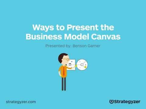Strategyzer Webinar: Ways To Present The Business Model Canvas