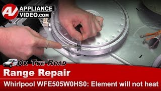 Whirlpool Stove Repair: Dual Surface Element Will Not Heat