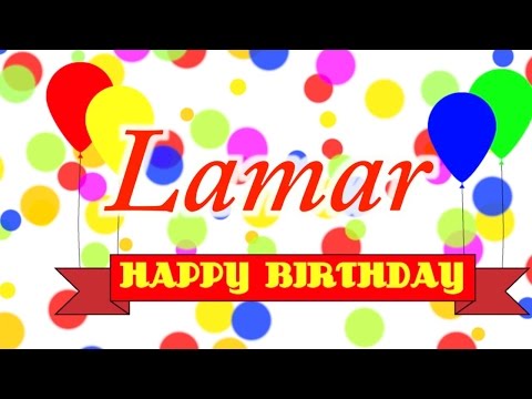 Happy Birthday Lamar Song