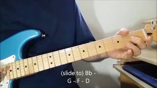 Meth Lab Zoso Sticker (7Horse) - Guitar Lesson (standard tuning)