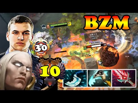OG.BZM GRANDMASTER INVOKER PERFECT COMBOS VERY FAST ATTACK SPEED BLOODTHORN BUILD | DOTA2ORBS