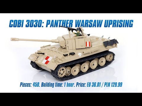 [COBI 3030] Panther Warsaw Uprising review & speed build