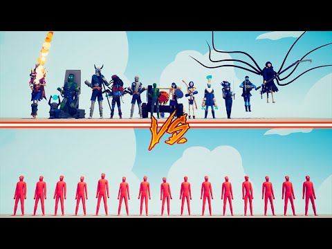 RANDOM TEAM vs SPOOKY TEAM - Totally Accurate Battle Simulator | TABS