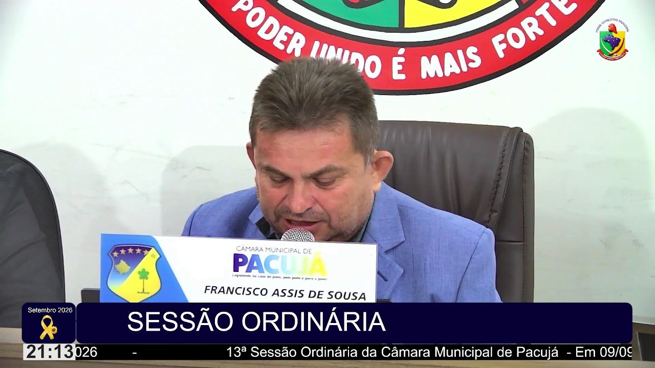 13ª Sessão Ordinária