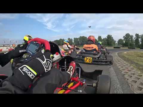 Onboard Heat 3 Rotax Max Senior | De Landsard Round 4 | Kart4Fun Championship 2023
