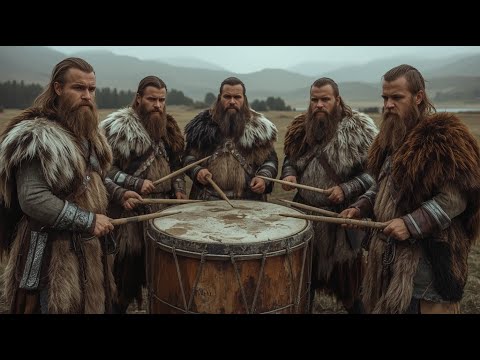 🌀 Nordische Trommelreise – Tiefe Tribal Drums, Flöten & Atmosphäre 🌲 | 1 Stunde Instrumental Musik