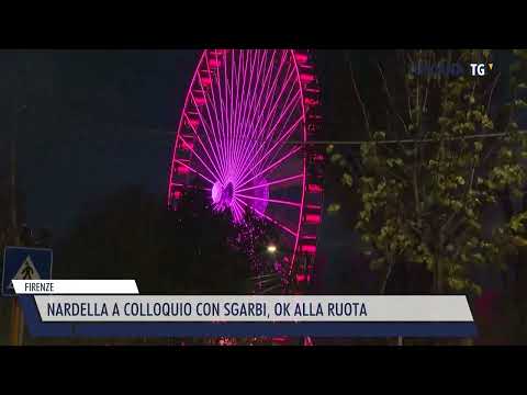 2022-12-30 FIRENZE - NARDELLA A COLLOQUIO CON SGARBI, OK ALLA RUOTA