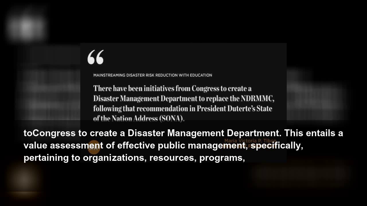 Mainstreaming disaster risk reduction with education