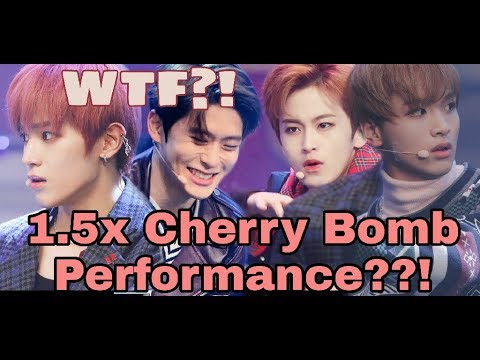180225 NCT 127 - Cherry Bomb | Reaction to a 1.5 times increased speed