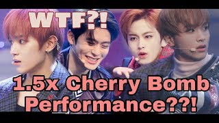 Download lagu 180225 NCT 127 - Cherry Bomb | Reaction to a 1.5 times increased speed mp3