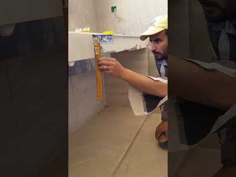 How to install a kitchen table with ceramic tiles