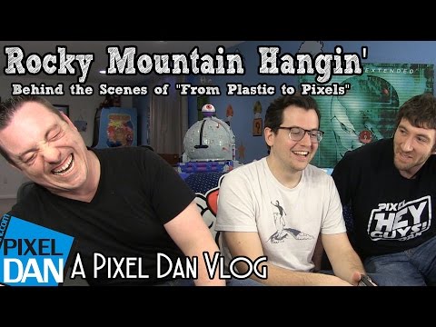 Rocky Mountain Hangin' - Behind the Scenes of From Plastic to Pixels Season 2 - A Pixel Dan Vlog