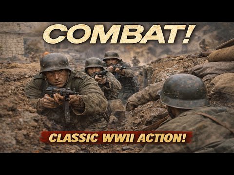 Combat! (1962) – Classic WWII War TV Series Full Episode | American WWII War