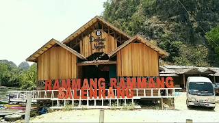 preview picture of video 'Goa Berlian, Kampoeng Rammang Rammang 2018'