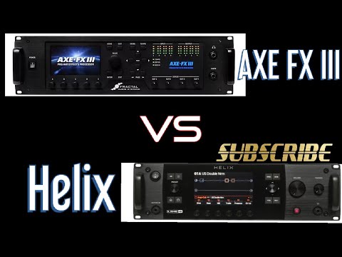 AXE FX III VS Helix in 2020 | METAL Amp Comparison