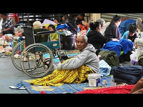 Video Thumbnail: Thailand evacuees wait as tensions with Cambodia stretch into a fourth day