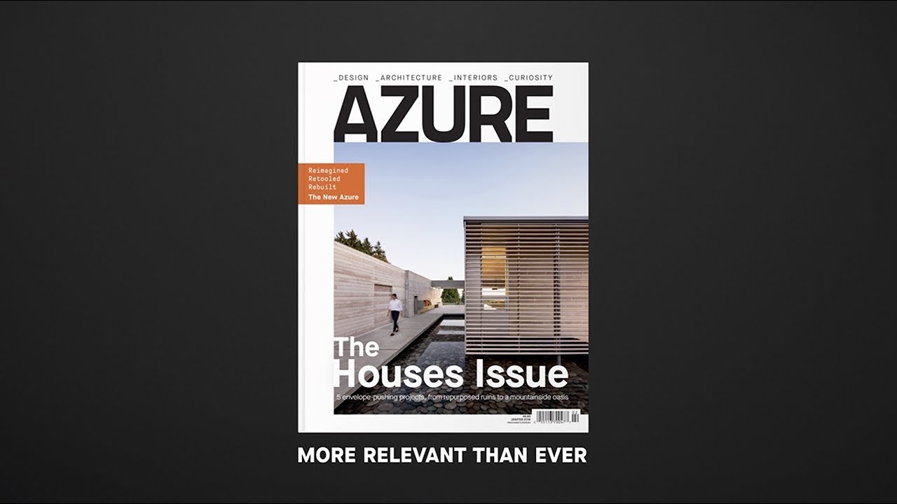 AZURE Magazine: reimagined, retooled and rebuilt