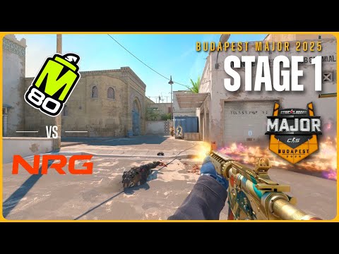 WINNER TO STAGE 2! M80 vs NRG - HIGHLIGHTS - StarLadder Budapest Major 2025 - STAGE 1 | CS2