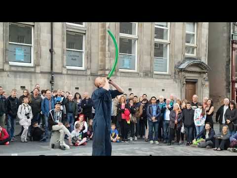 Polish Man at Edinburgh Fringe Festival