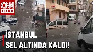 Bir Saatte İstanbul Sel Altında Kaldı! Yağış Devam Edecek Mi?