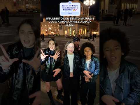 Umberto ma cosa stai combinando con i maturi, non puoi fare così!