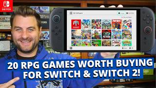 20 MUST BUY RPG Games For Nintendo Switch & Switch 2