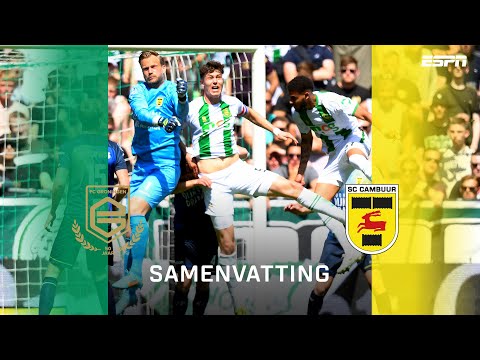 Wie eindigt in het linkerrijtje? ⬅️👀 | Samenvatting FC Groningen - SC Cambuur Leeuwarden