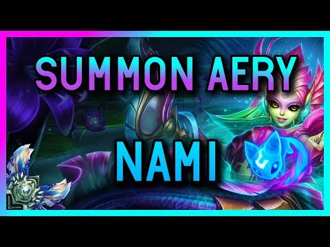 SUMMON AERY NAMI SUPPORT & SONA EMOTE GIVEAWAY - DIAMOND SOLOQ - League of Legends