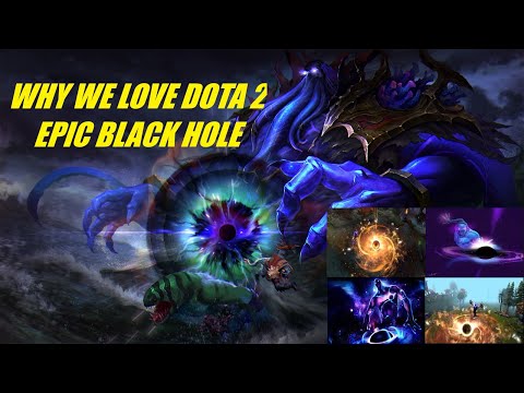 BEST BLACK HOLE OF DOTA 2 HISTORY. HIGHLIGHTS ENIGMA PRO GAMEPLAY