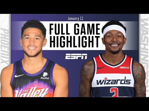 菲尼克斯太陽隊VS華盛頓奇才隊 [全場比賽精彩內容] | NBA on ESPN (Phoenix Suns vs. Washington Wizards [FULL GAME HIGHLIGHTS] | NBA on ESPN)