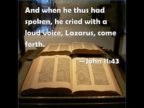 John 11:43