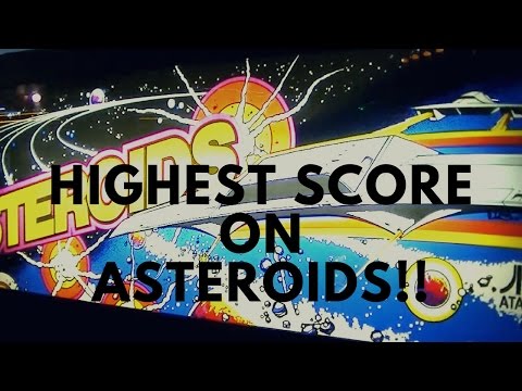 Highest Score on Asteroids!!