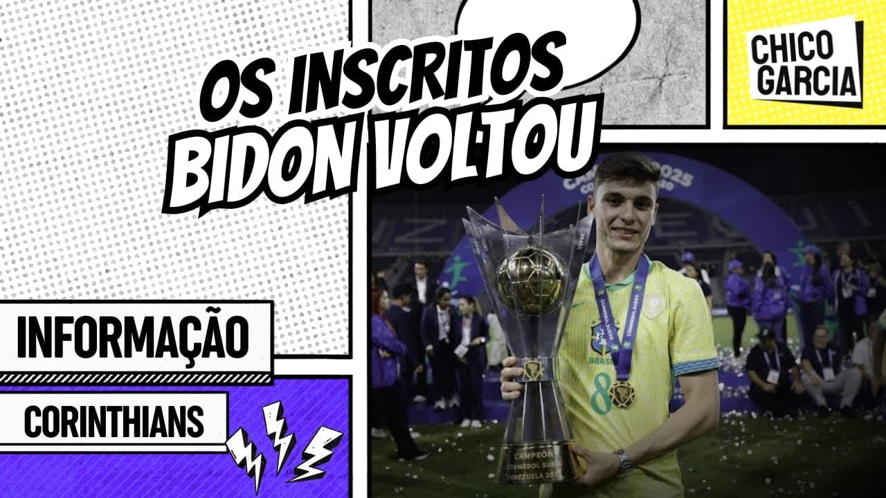 CORINTHIANS: INSCRITOS NA LIBERTADORES TEM NOVIDADES. BIDON TITULAR? O CAMINHO ATÉ A FASE DE GRUPOS