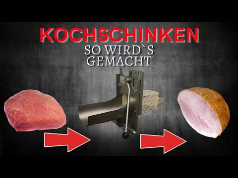so machen wir unsere Kochschinken!! | Ihr habt es euch gewünscht 😁