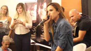 Wanessa Camargo cantando Anestesia ao Vivo em Show na Som Livre