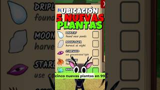 🎃DONDE ENCONTRAR LAS 5 NUEVAS PLANTAS para las POCIONES DE 99 NOCHES EN EL BOSQUE CODIGO