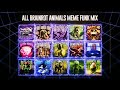 ALL BRAINROT ANIMALS MEME FUNK MIX