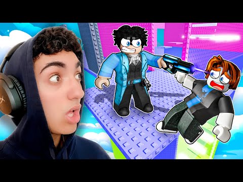 Trolling Players In Roblox With a LASER... (big mistake)