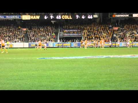 2012 - AFL Qualifying Final 1 Hawthorn v Collingwood - A Moment in the Game #1!