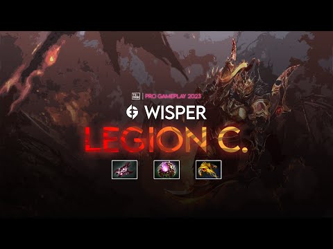 ⚡Wisper - Legion Commander con Núcleo Octarino Build 7.32d (Dota 2 Pro Gameplay 2023)