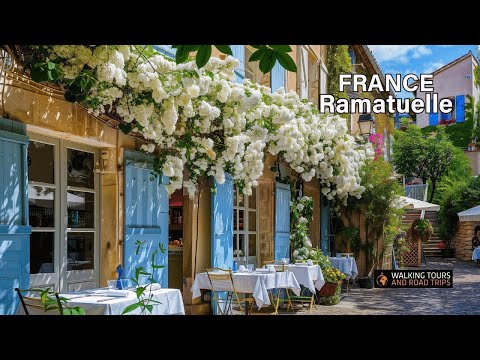 Ramatuelle France - Beautiful French Riviera Village Tour 4k video