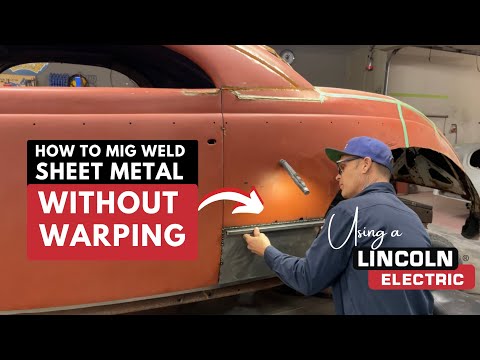How to Mig Weld Sheet Metal Without Warping 🚨 REALTIME demonstration