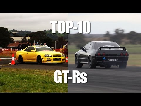 Top-10 Quickest Street GT-Rs - Motive DVD GT-R Challenge