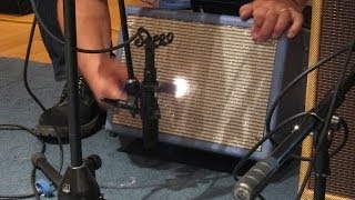 Recording Electric Guitar Session 8 - Supro with 6-inch speaker. Ross Hogarth & Tim Pierce