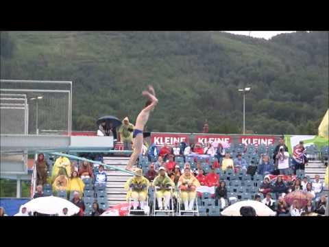 B-Boys 3m Final - Junior Diving European Championships 2012